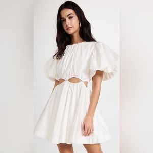Aje Henrietta Cutout Mini Dress